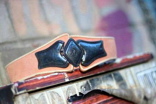 80s Suede Waist belt | Vintage Western belt with statement buckle| Women's Country Chic Pink Belt