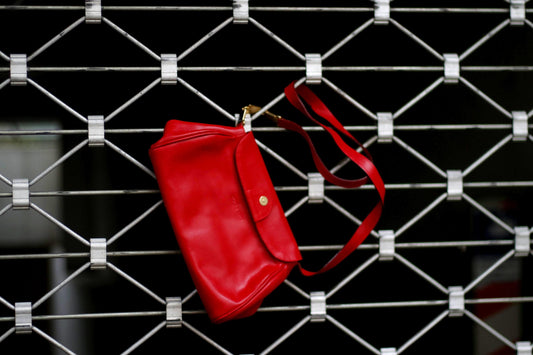 70s Duca D'este Leather Bag| Vintage Minimalist Shoulderbag| Women's Chic Handbag|Minimalist Purist functional shoulderbag|