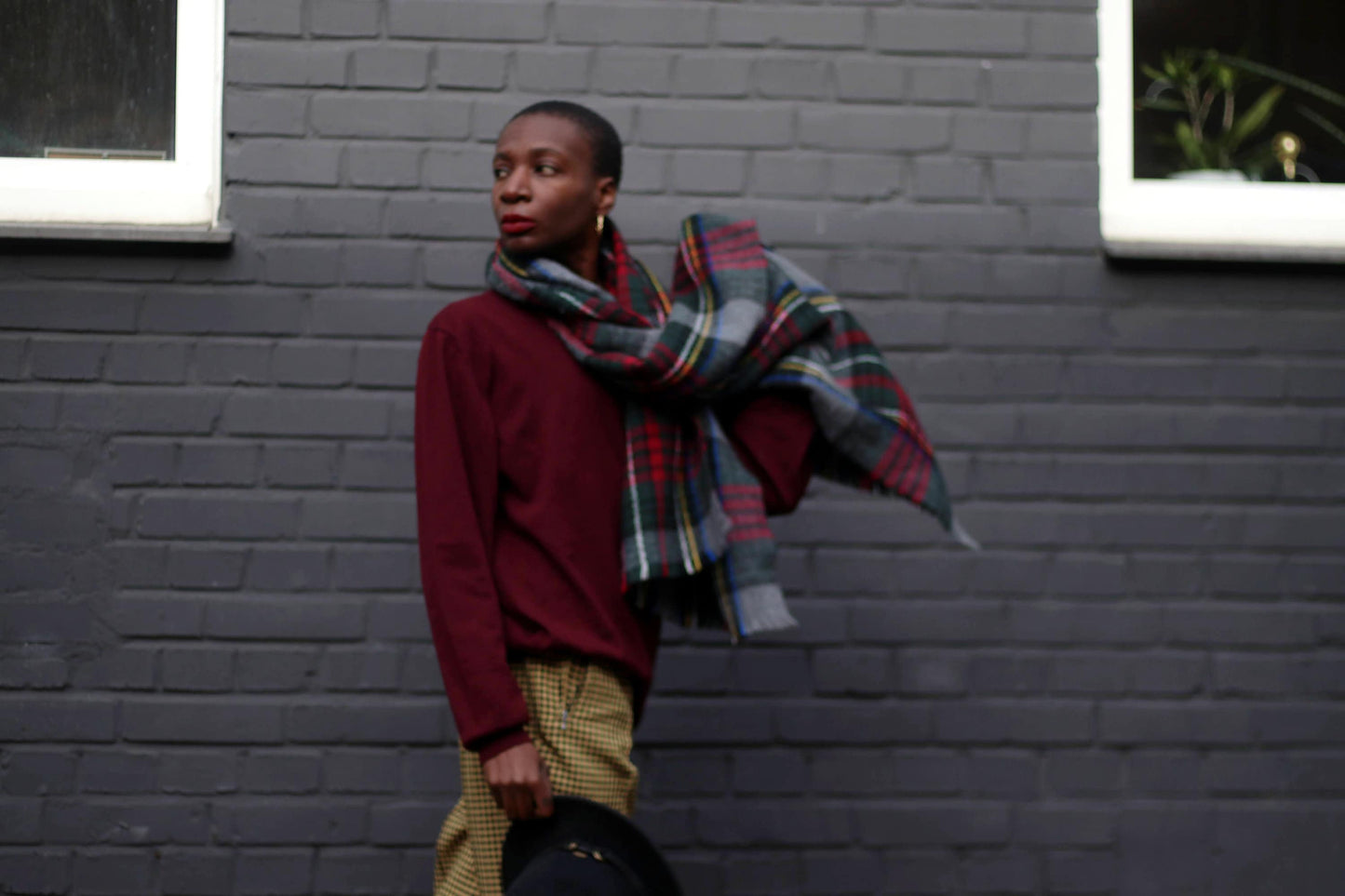 90s A.W. Dunmore Sweater| Women's Red Crewneck| Minimalist Winter Long Sleeved Knit| Men's Classic Autumn jumper