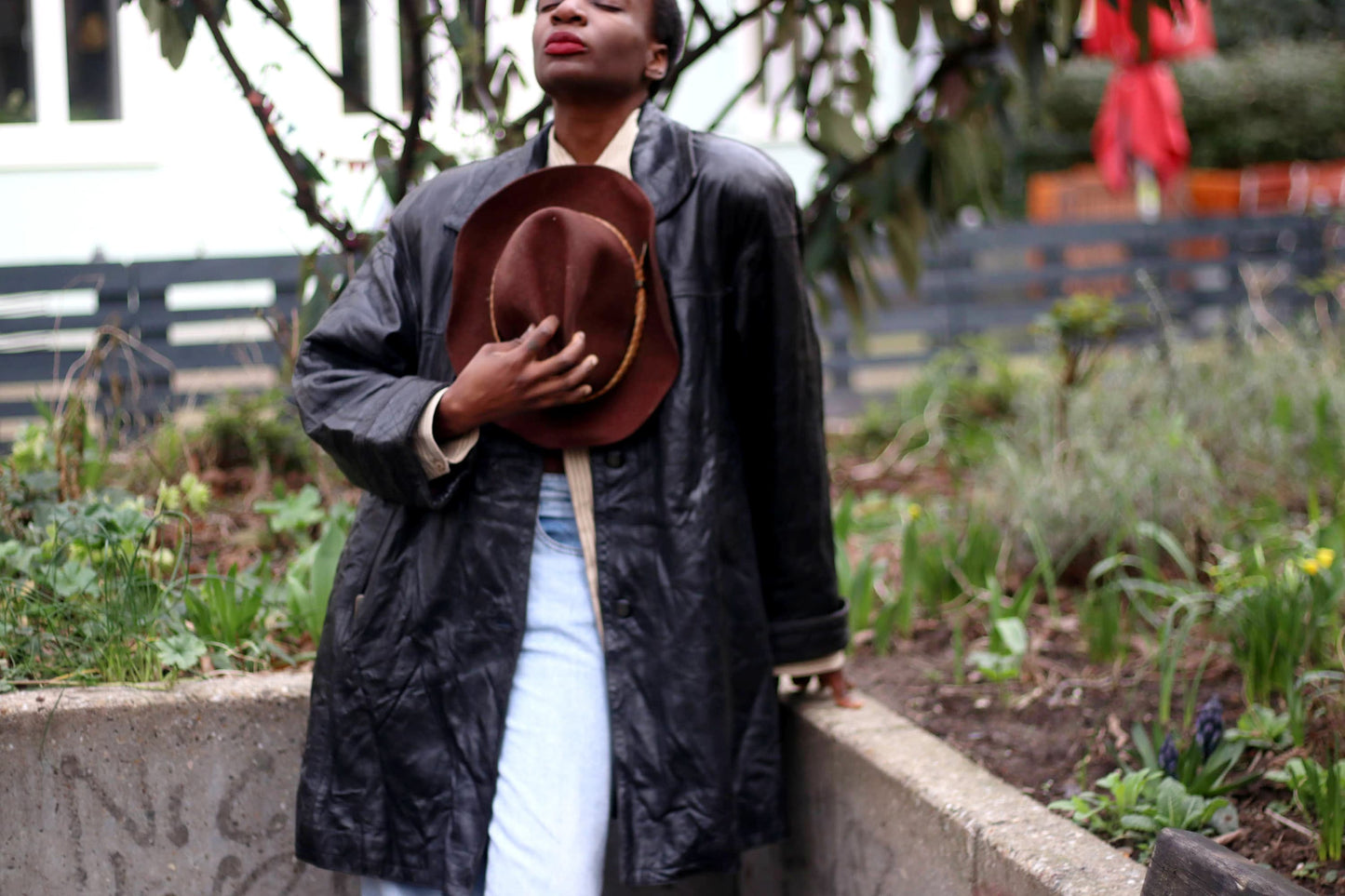 80s Black Leather Jacket| Pelle Moda Unisex Oversized Leather Coat| Women's Leather Jacket
