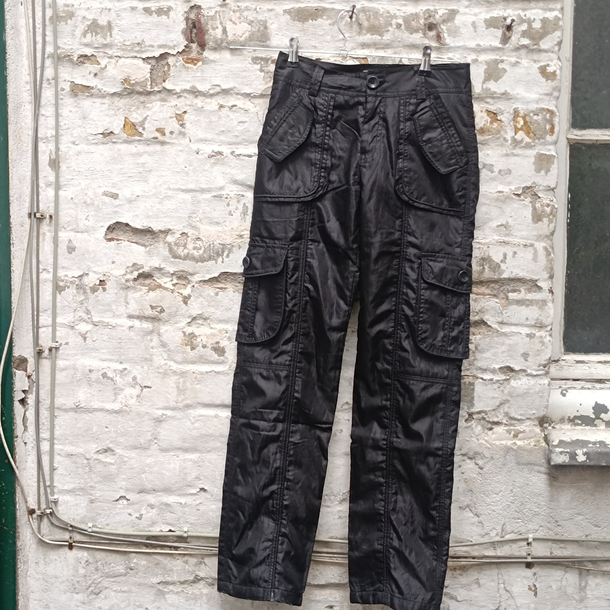Black Cargo Pants - Size Small - BaiFu Apparel