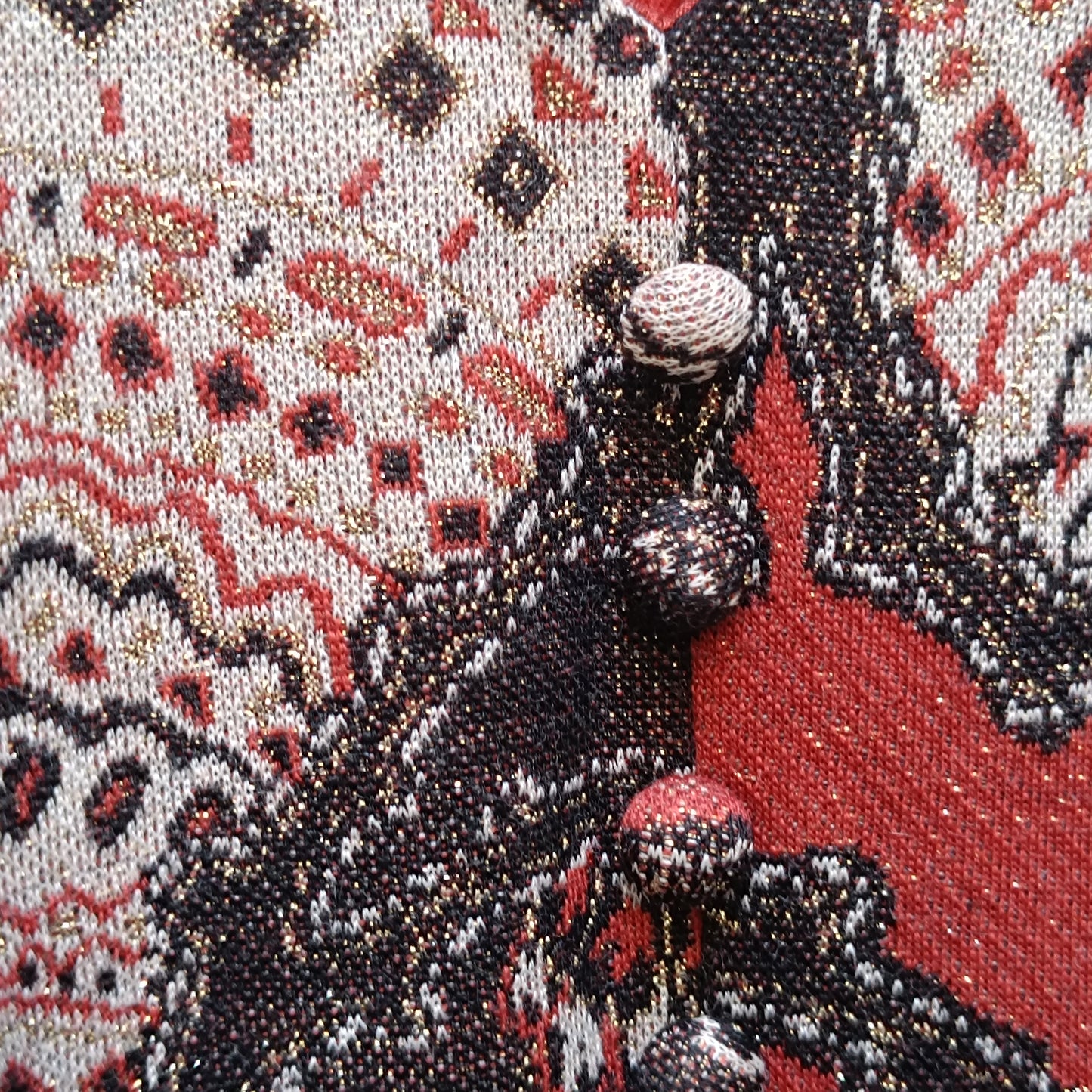 70s Paisley Mini Dress | Vintage Rust Brown A-Line Shift Dress M