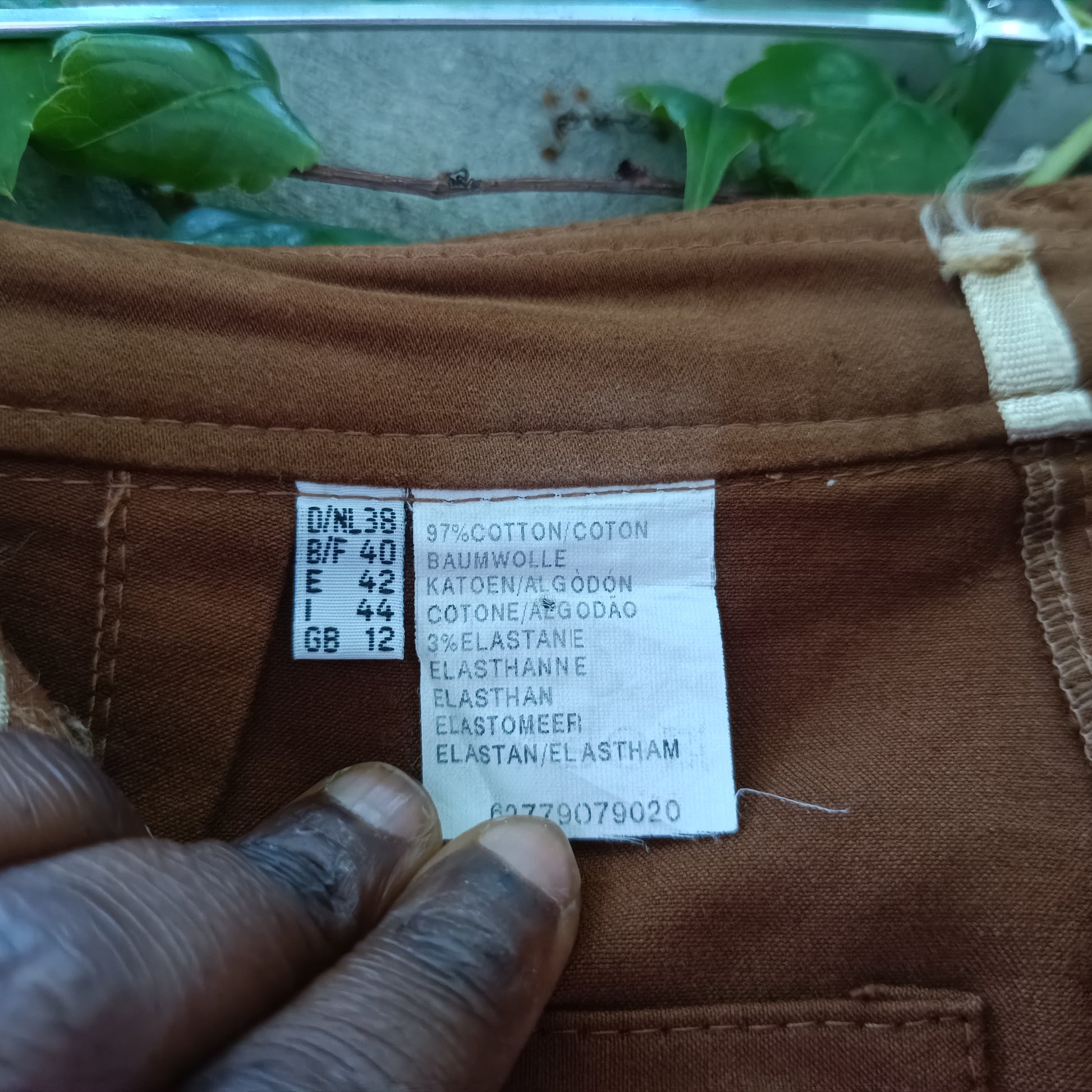 Vintage Y2K Brown Cropped Cargo Trousers - Drawstring Ankle Pants