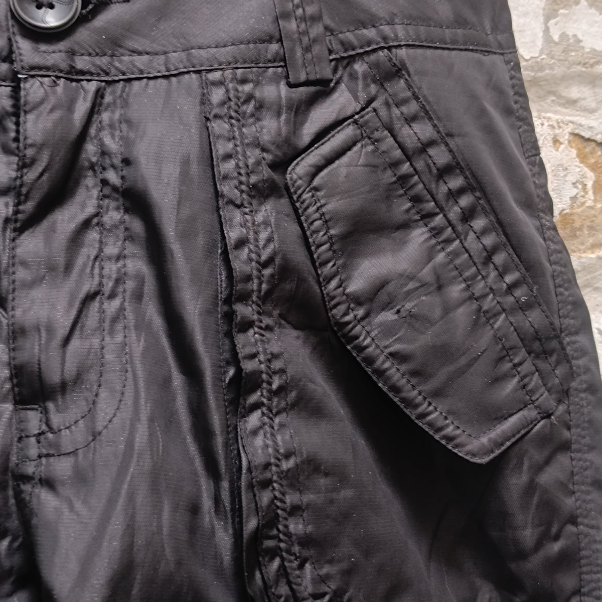 Black Cargo Pants - Size Small - BaiFu Apparel