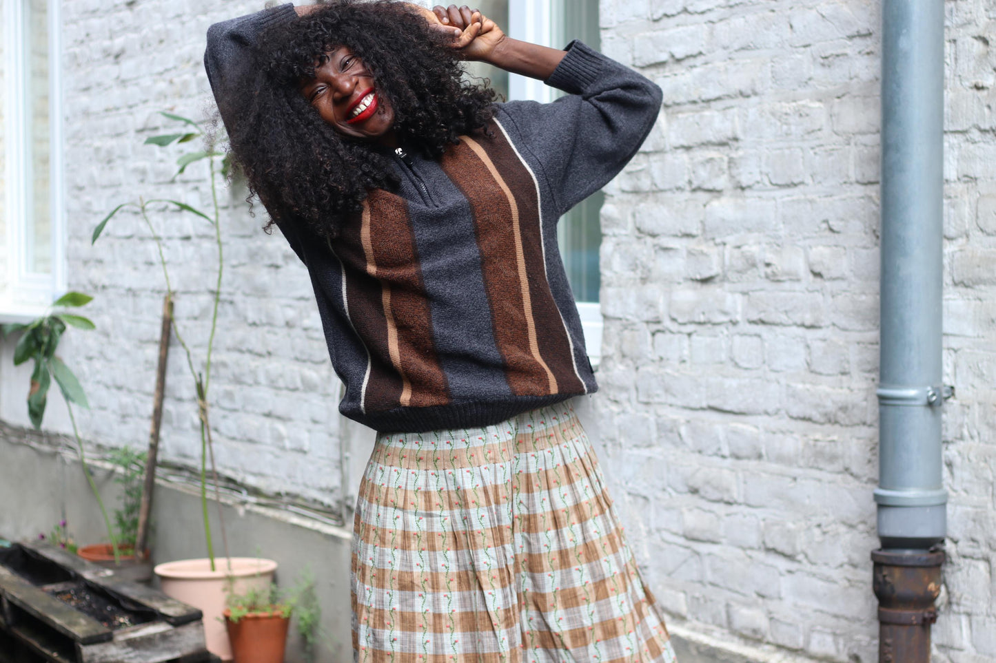 y2k Free People Pleated Skirt| Vintage Midi Floral print Skirt