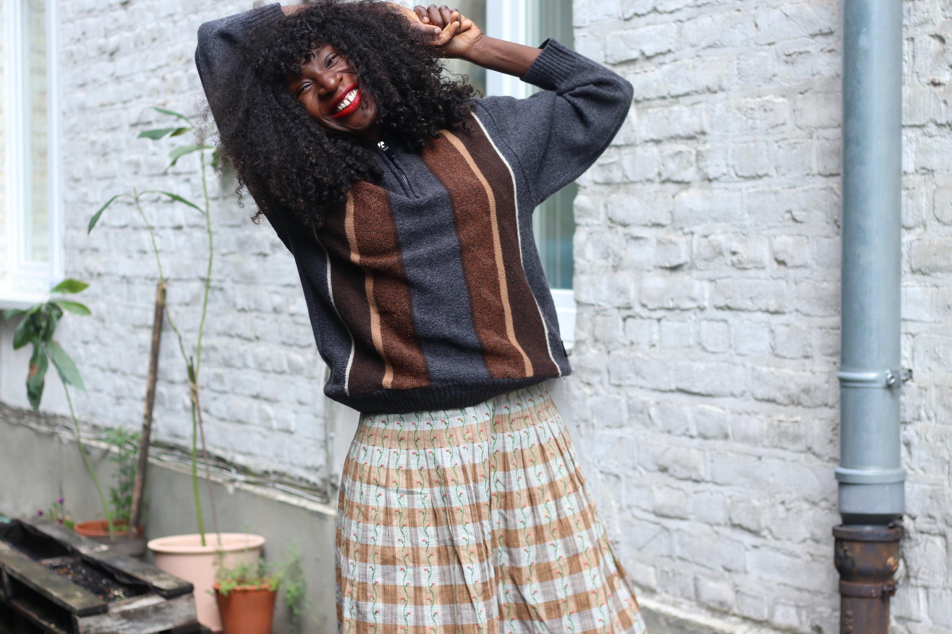 y2k Free People Pleated Skirt| Vintage Midi Floral print Skirt