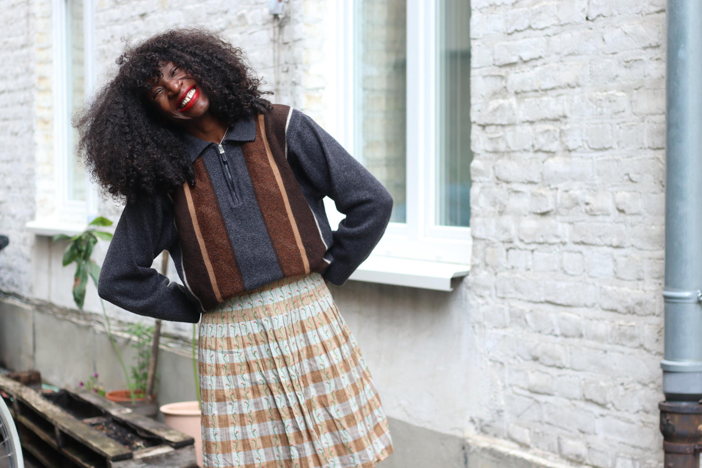 y2k Free People Pleated Skirt| Vintage Midi Floral print Skirt