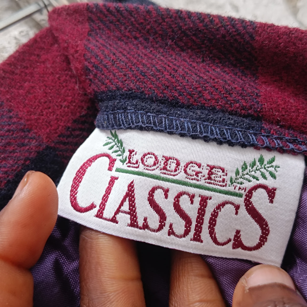Vintage Plaid Wool Pencil Skirt | 90s Red Navy Midi Skirt XS to S