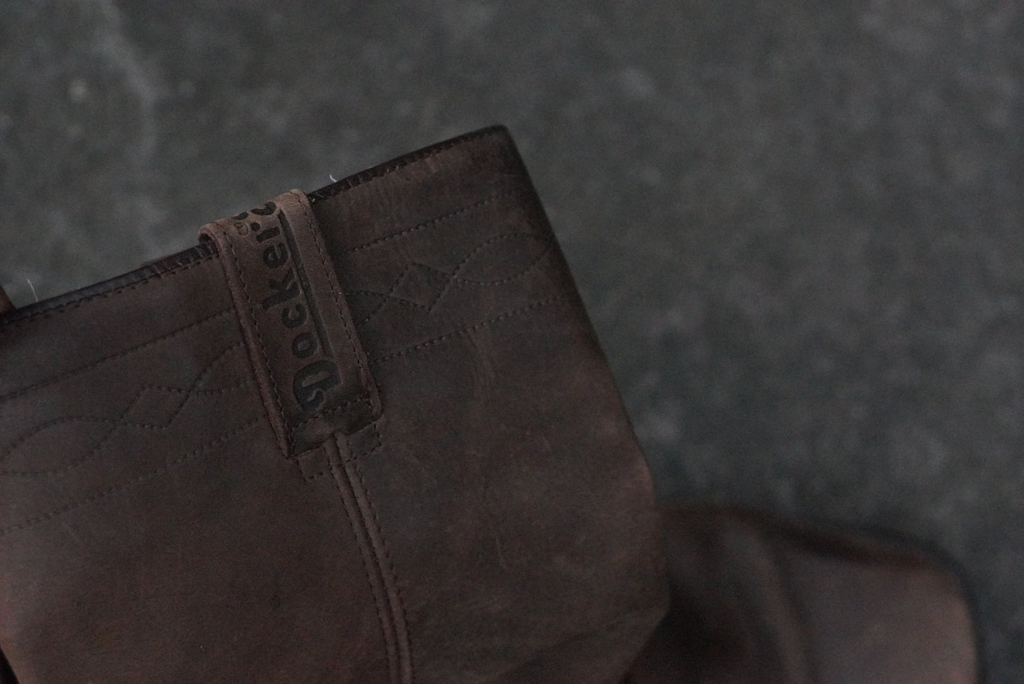 Dockers Brown Leather Harness Boots
