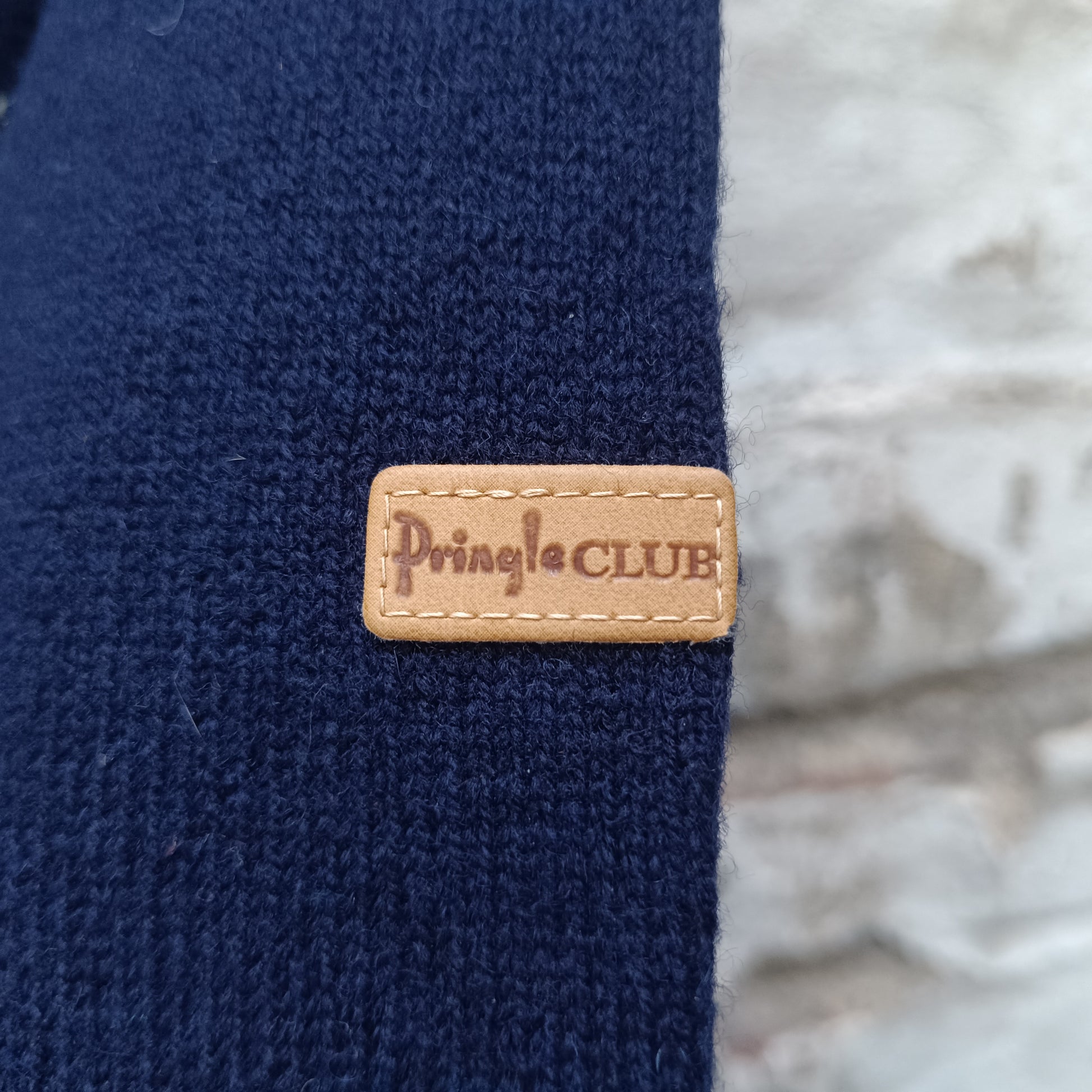 Argyle Wool Jumper | Vintage 90s Pringle Scotland Pullover L