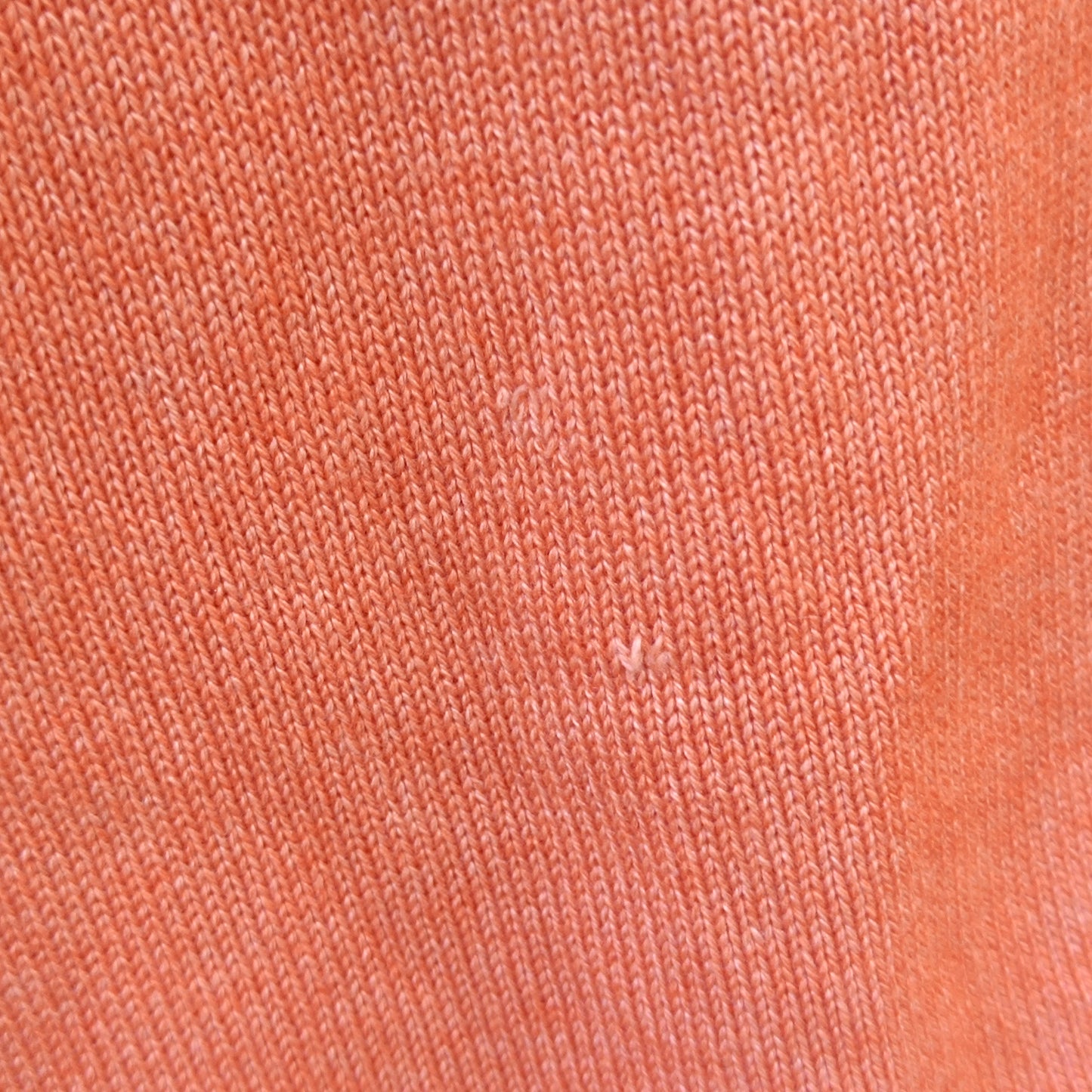 SØR Avongelli Vintage Silk Cashmere Orange Quarter Zip Sweater