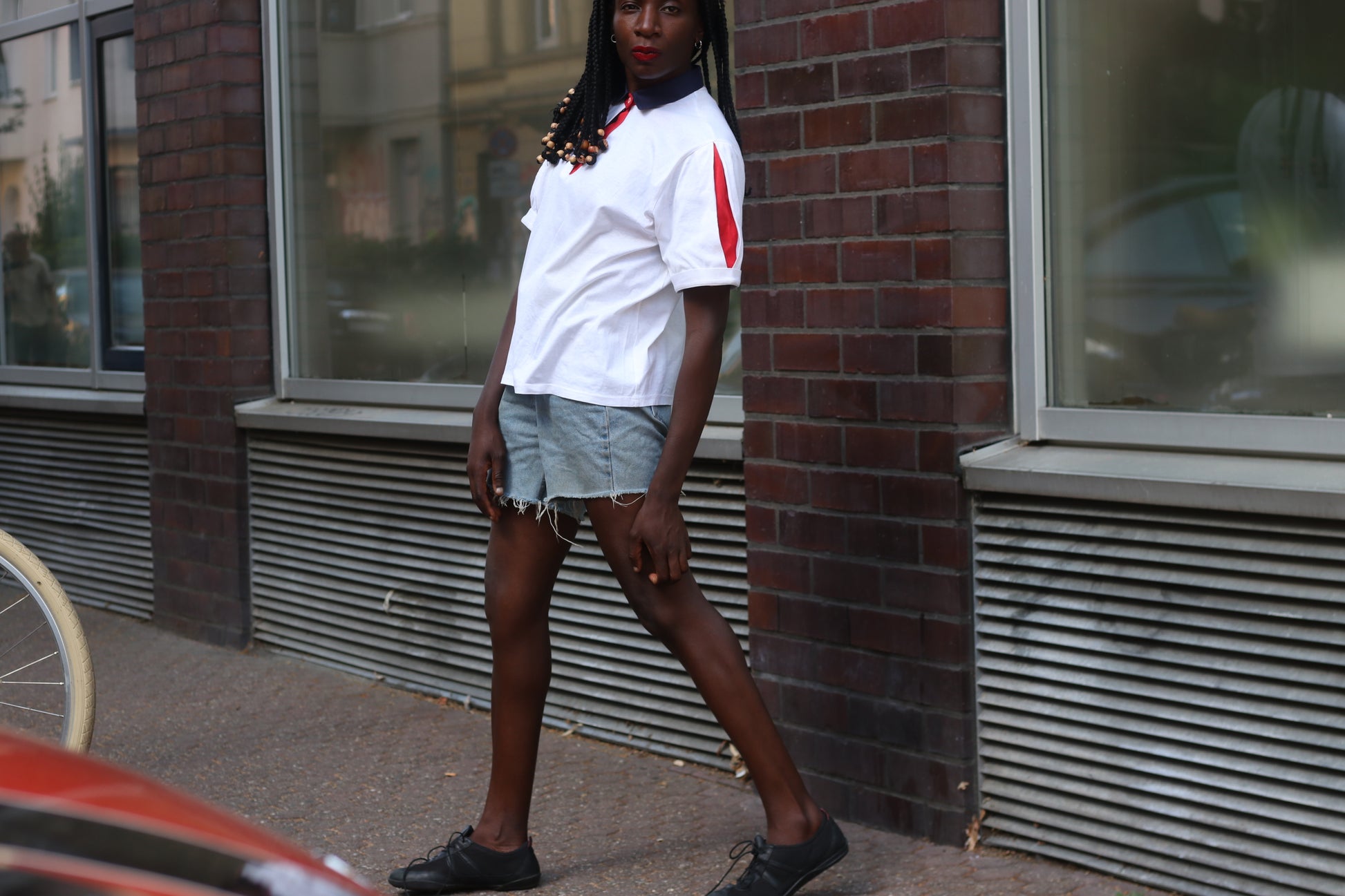 Bleyle Vintage 80s White Polo Shirt - West Germany Preppy Tennis Top