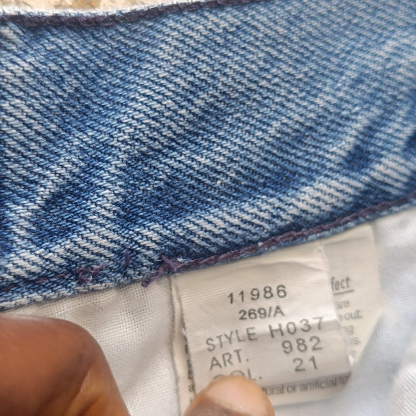 Vintage 80s Daniel Hechter Pleated Denim Chinos | High-Waist Blue Jeans