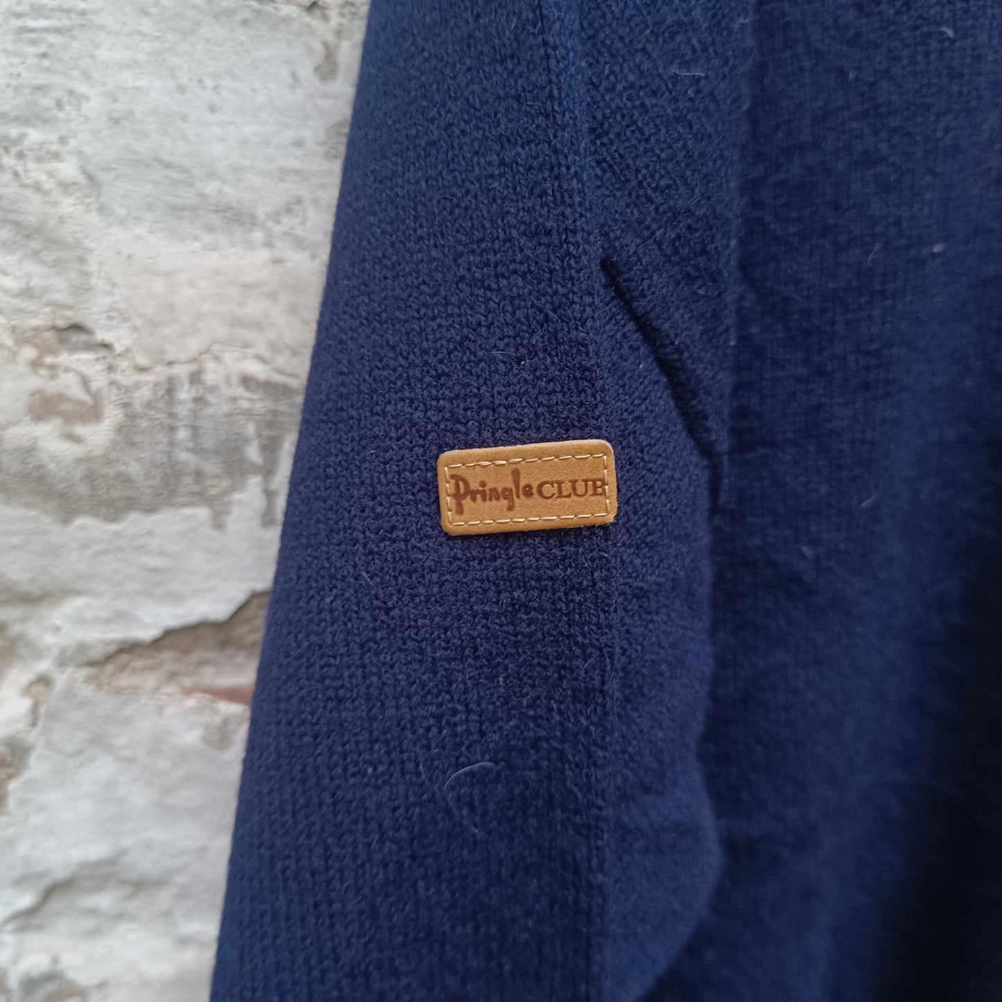 Argyle Wool Jumper | Vintage 90s Pringle Scotland Pullover L