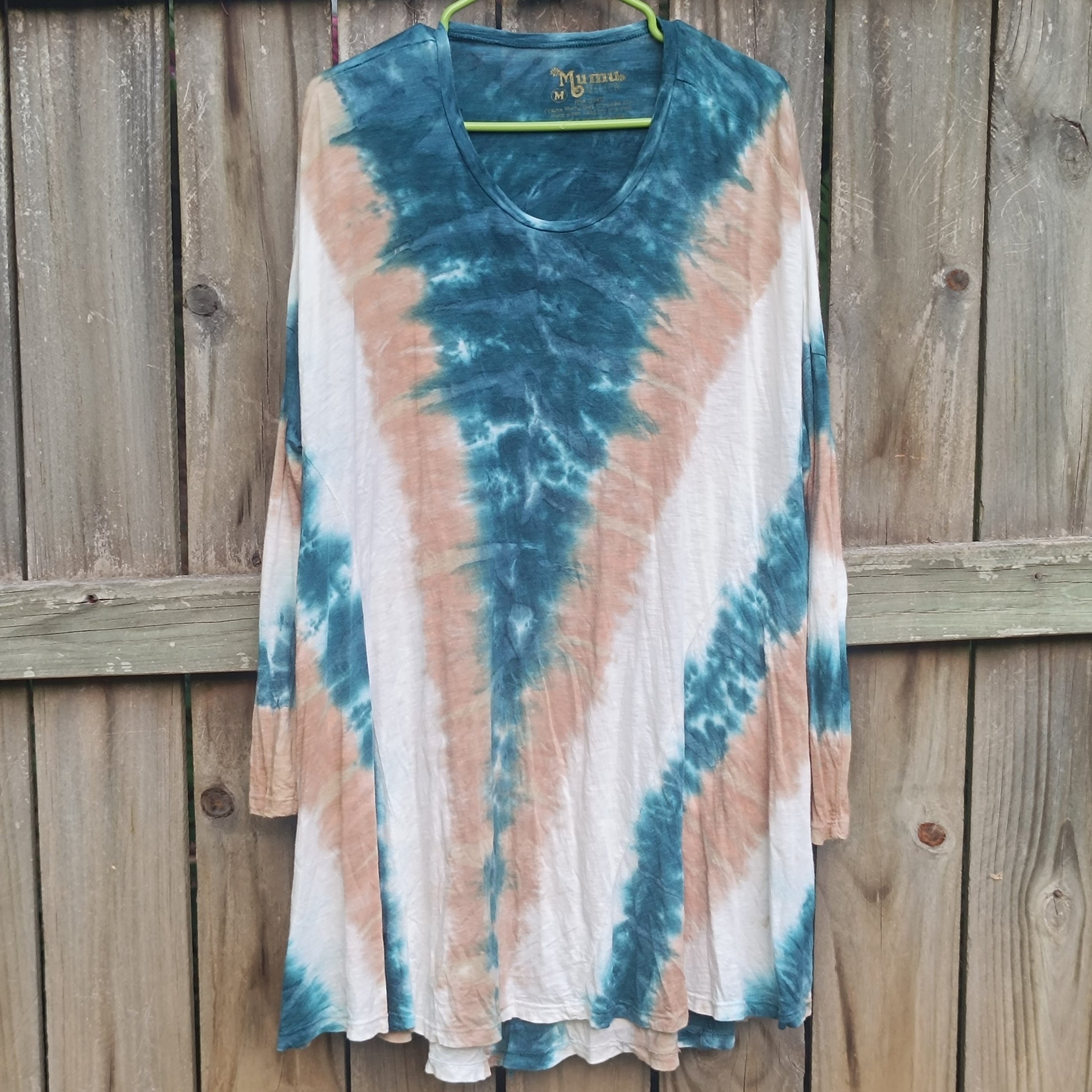 Show Me Your Mumu Mellow Tie Dye Tunic Top - Vintage 2010s Boho Dress