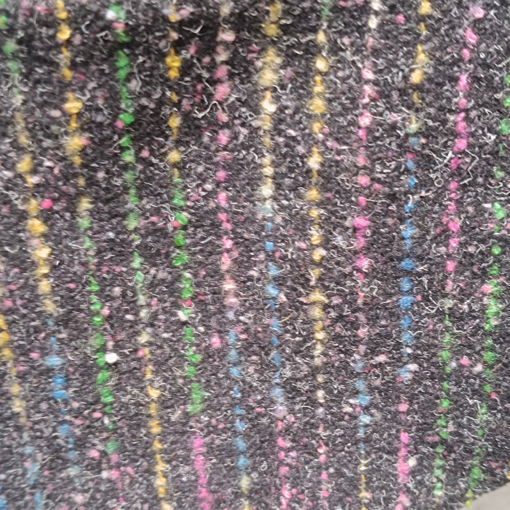 Vintage Wool Tweed Blazer | 80s 90s Rainbow Confetti Coat | M/L