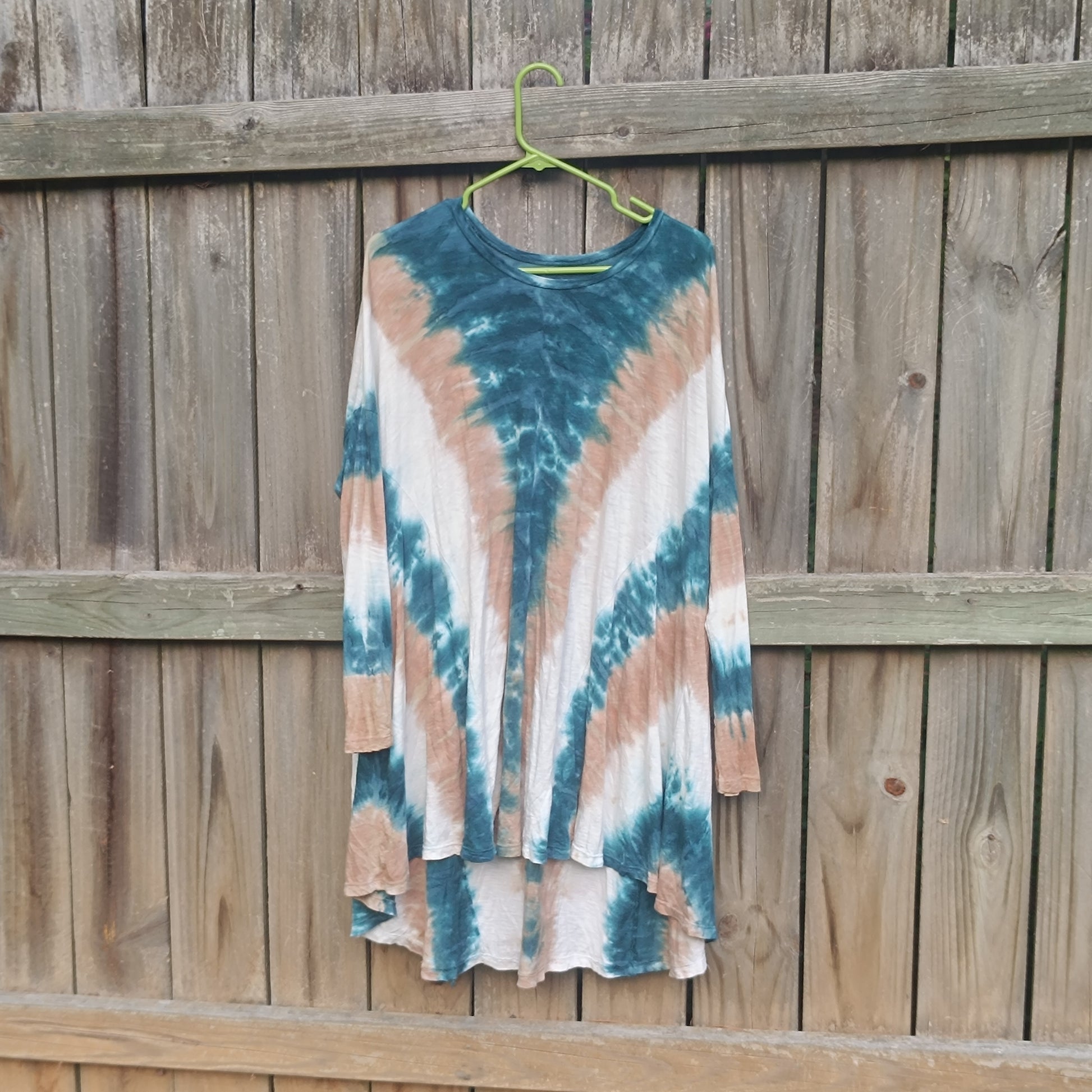 Show Me Your Mumu Mellow Tie Dye Tunic Top - Vintage 2010s Boho Dress