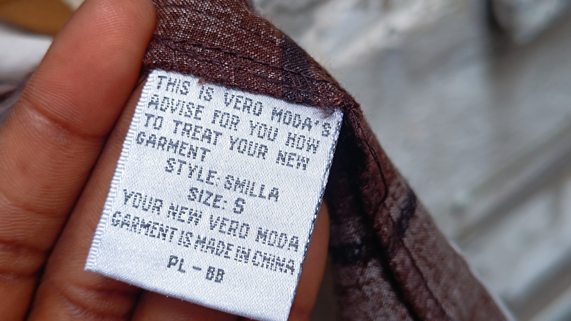 Vintage Vero Moda Plaid Wrap Skirt Brown Check Maxi Long Fall Autumn Aesthetic
