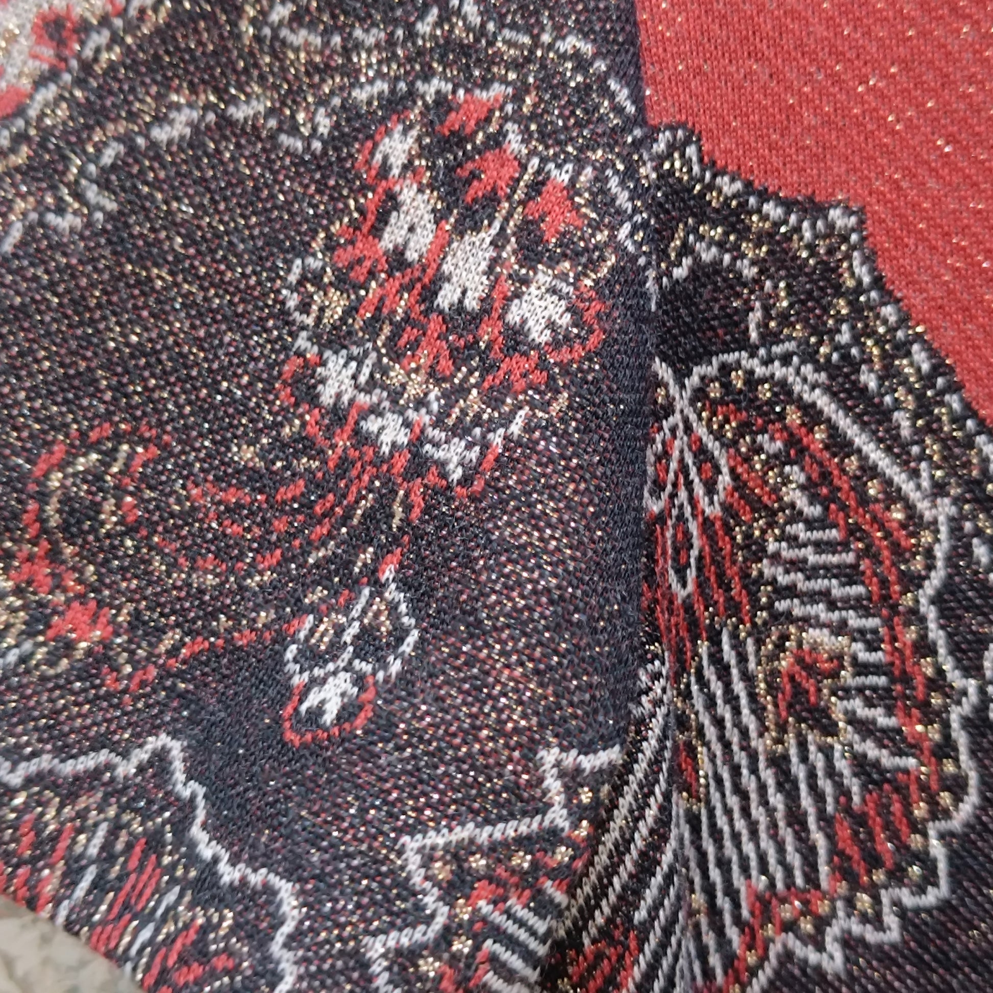 70s Paisley Mini Dress | Vintage Rust Brown A-Line Shift Dress M