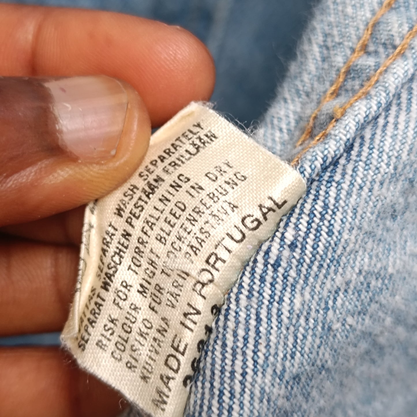 Vintage 90s Oversized Denim Jacket - Light Wash Bomber Trucker