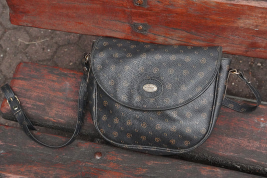 Maiani Vintage 80s Monogram Crossbody Bag - Made in Italy