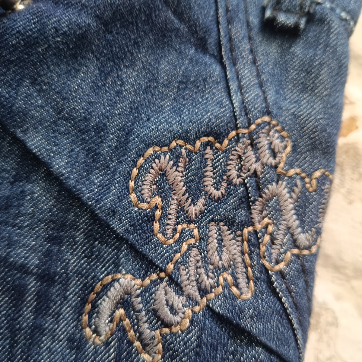 Y2K Spider Jeans | 2000s Blue Denim Pants XS 34