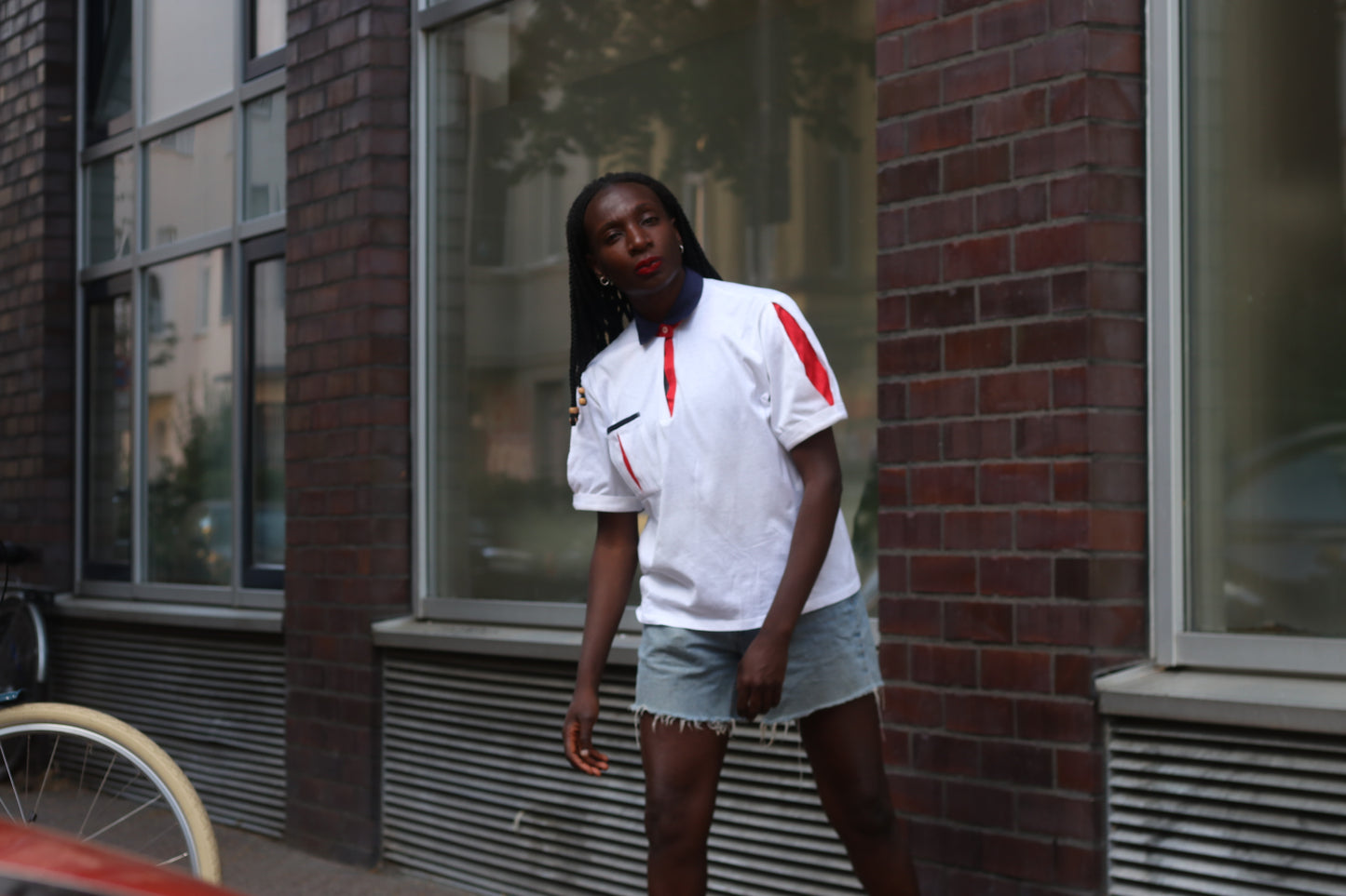 Bleyle Vintage 80s White Polo Shirt - West Germany Preppy Tennis Top