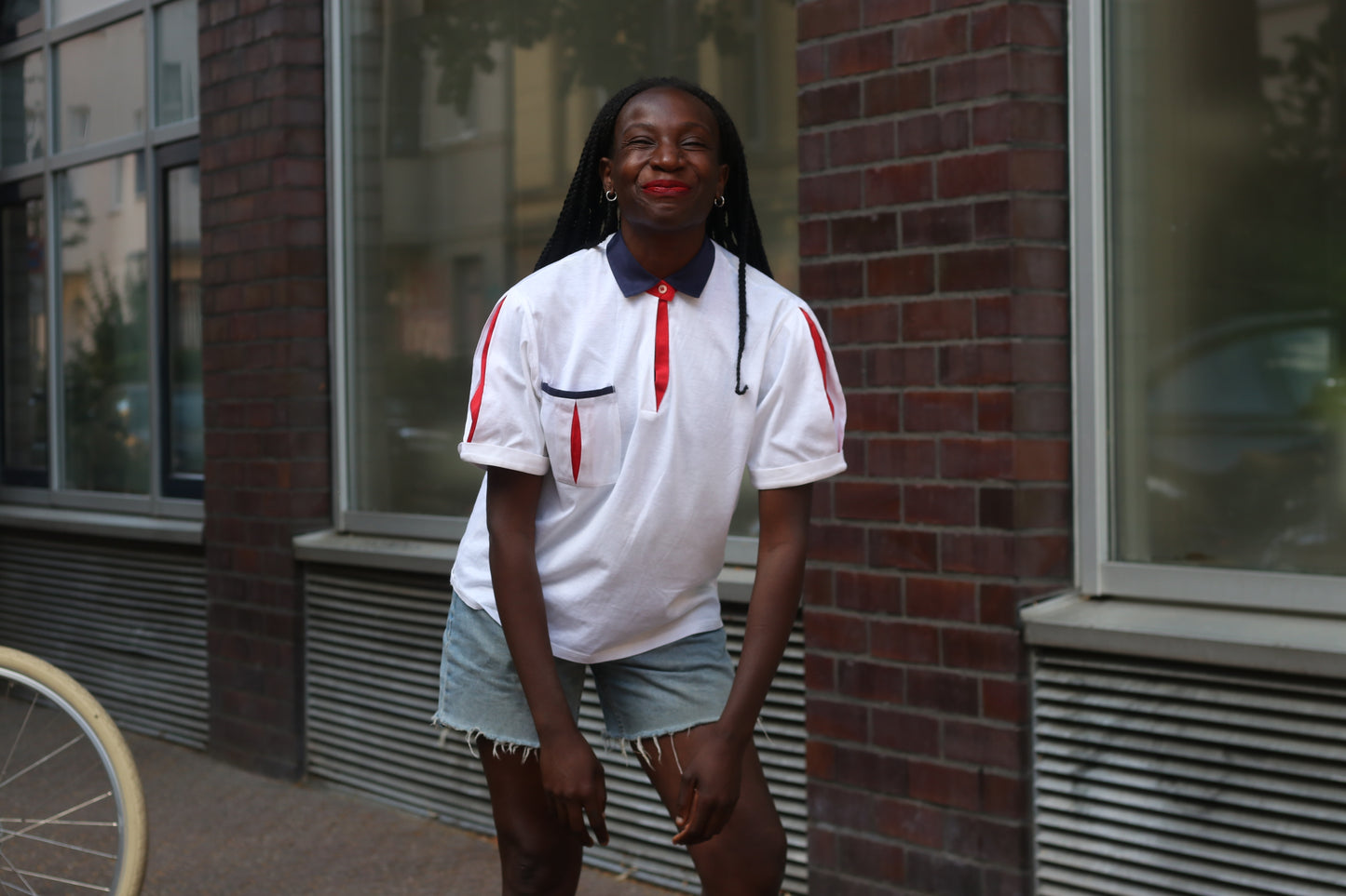 Bleyle Vintage 80s White Polo Shirt - West Germany Preppy Tennis Top