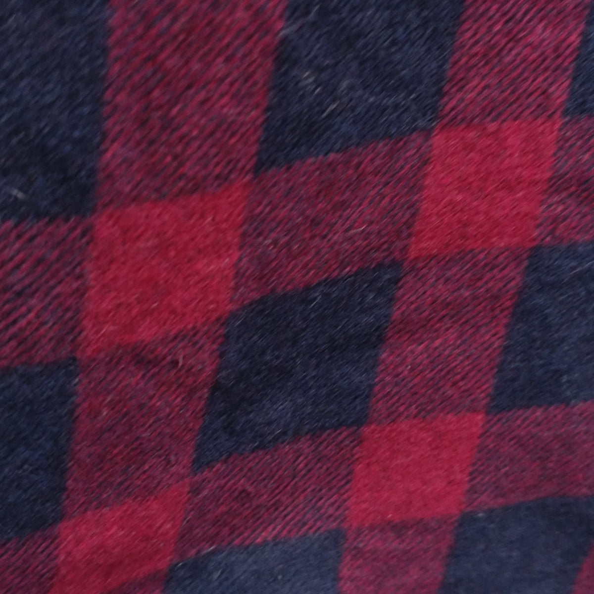 Vintage Plaid Wool Pencil Skirt | 90s Red Navy Midi Skirt XS to S