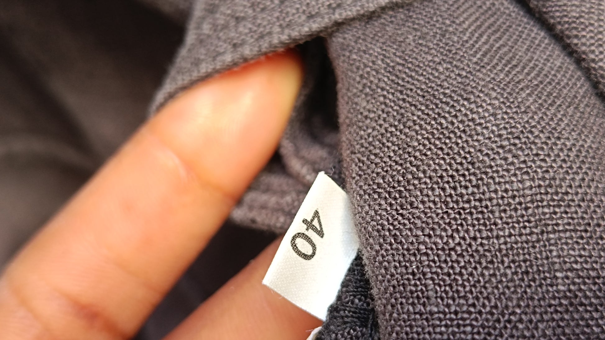 Vintage 90s Charcoal Grey Linen Safari Jacket - Public Utility Coat