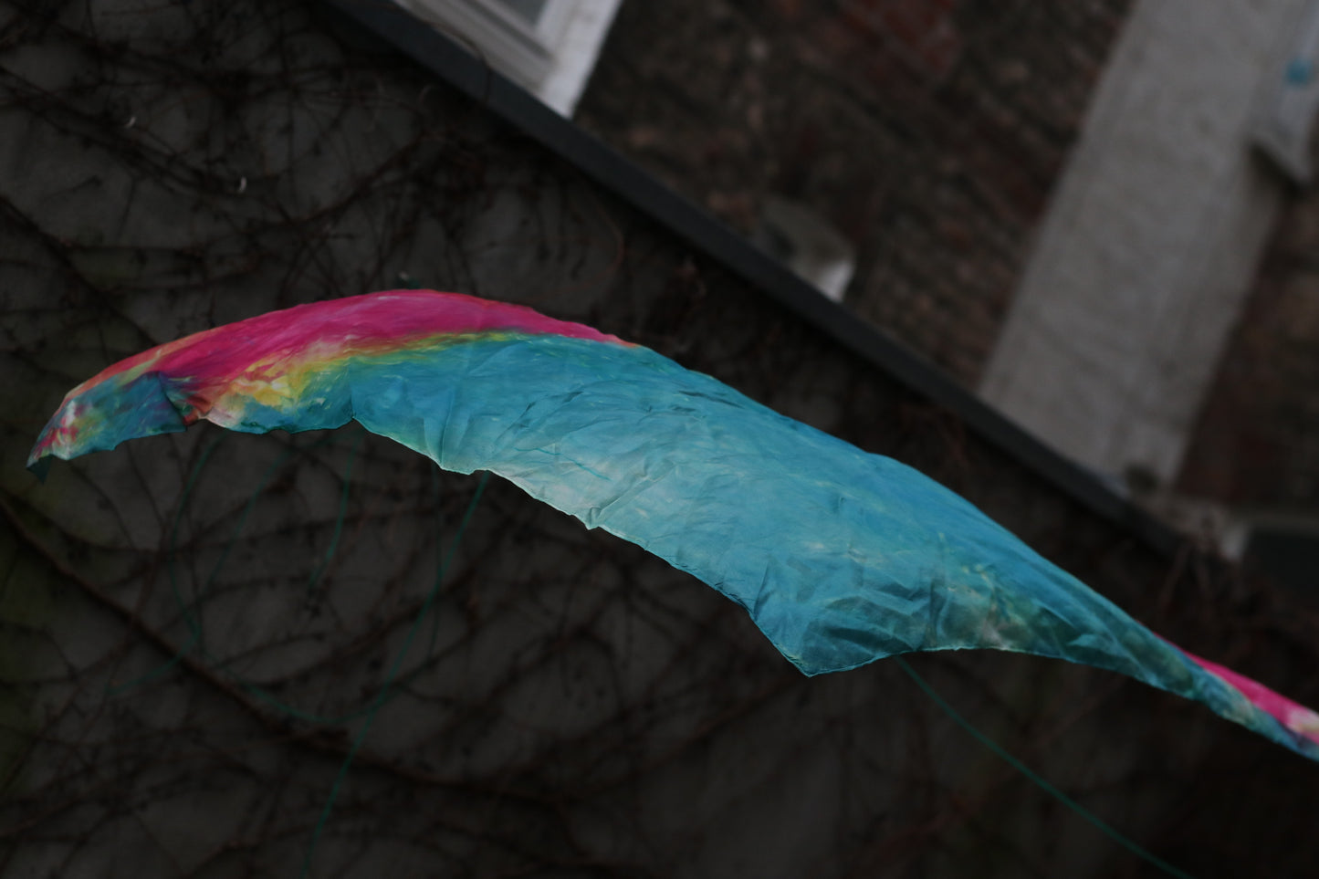 The Kaleidoscope Scarf - Vintage Tie-Dye Silk Feel Wrap