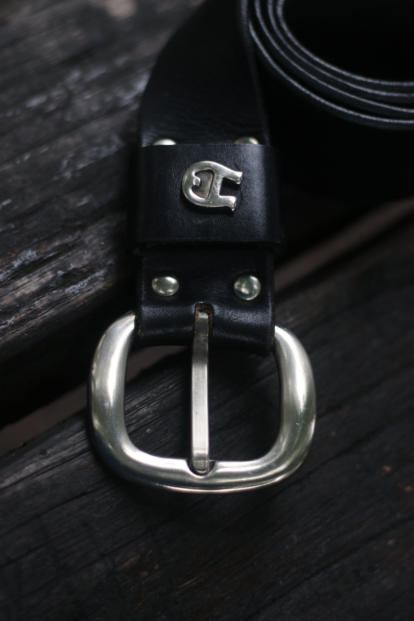 Vintage Etienne Aigner Belt| Black Genuine Leather Belt