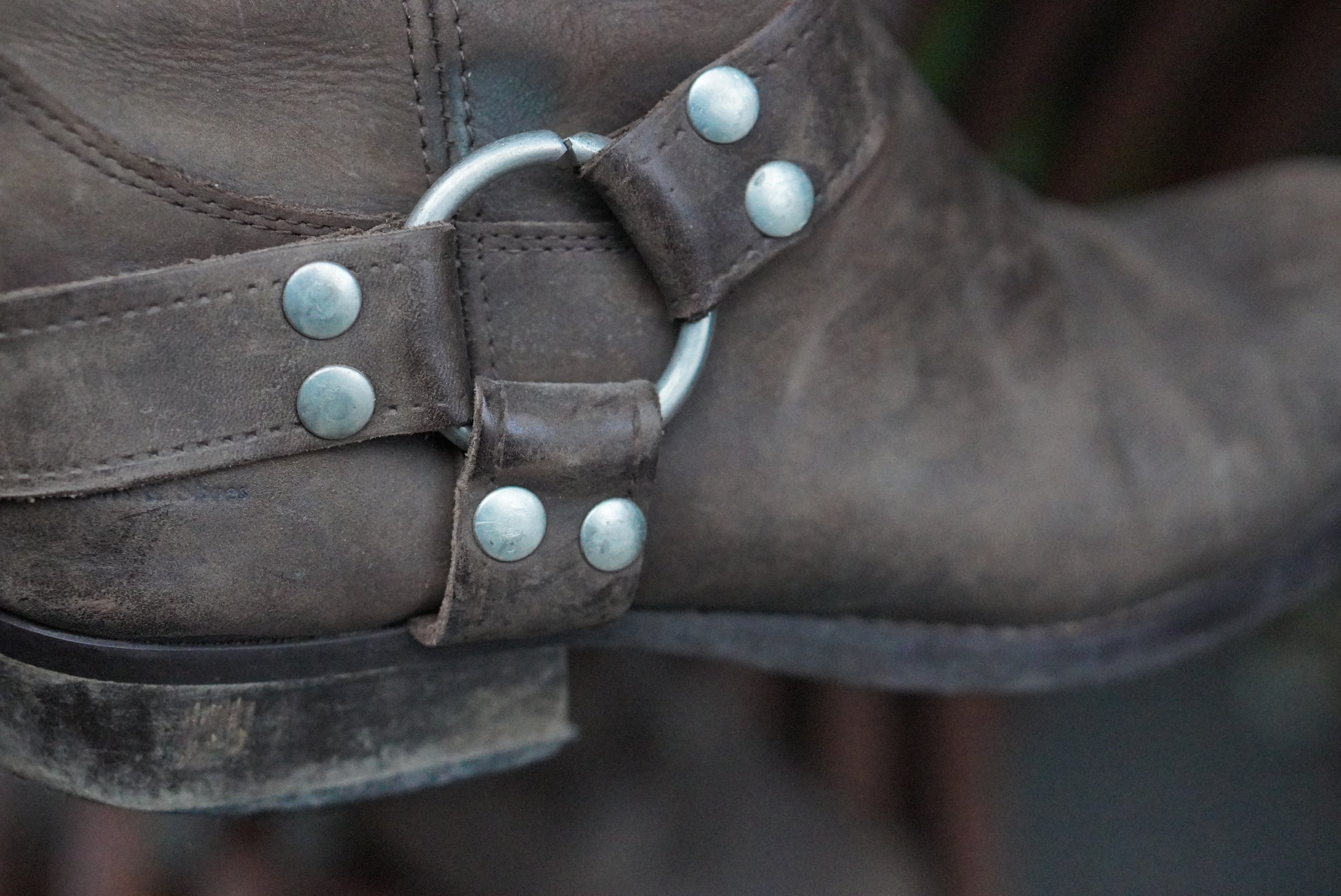 Dockers Brown Leather Harness Boots