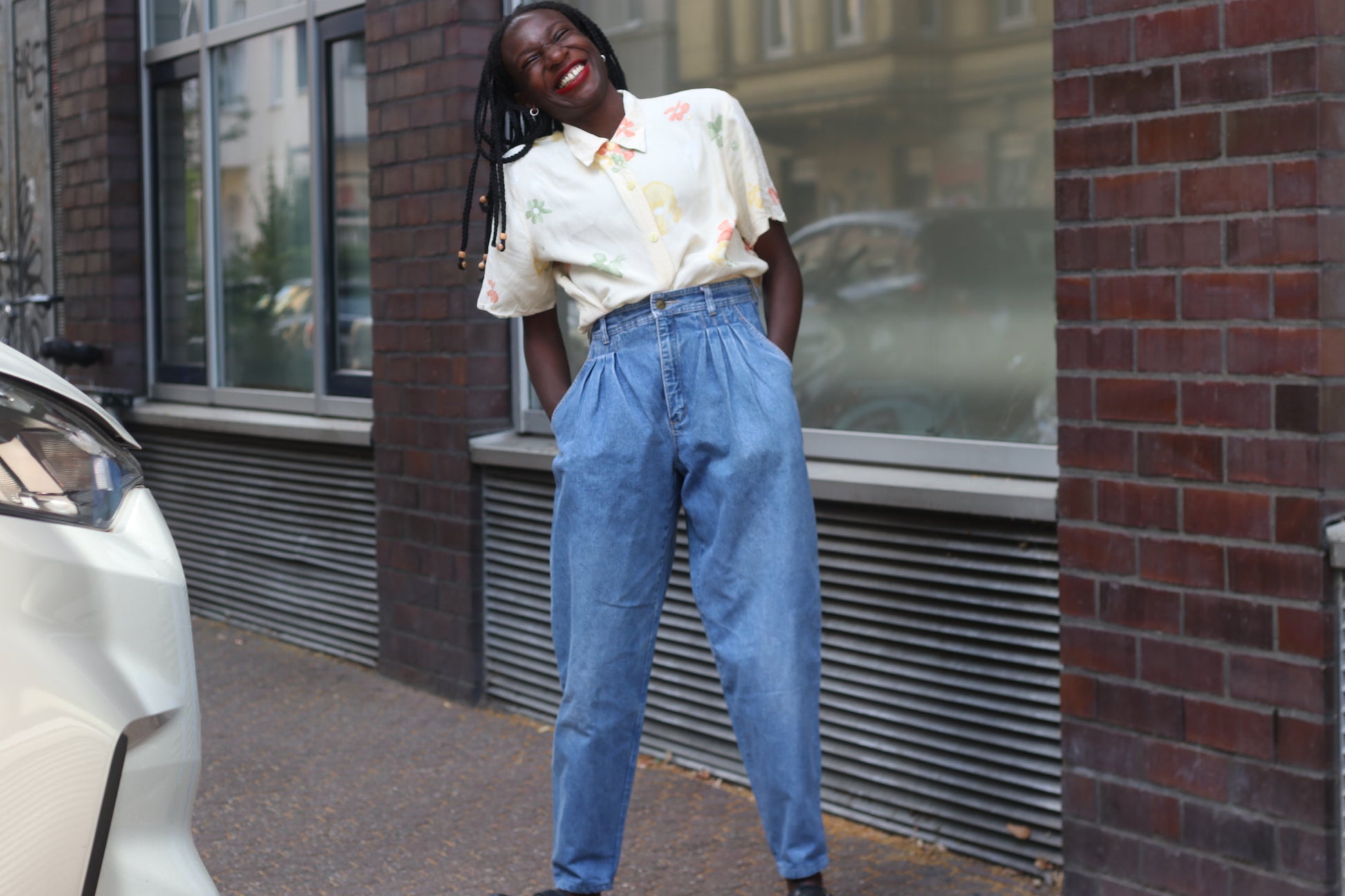 Rosella Vintage Floral Blouse Made in England Retro 70s Short Sleeve Sun Shirt