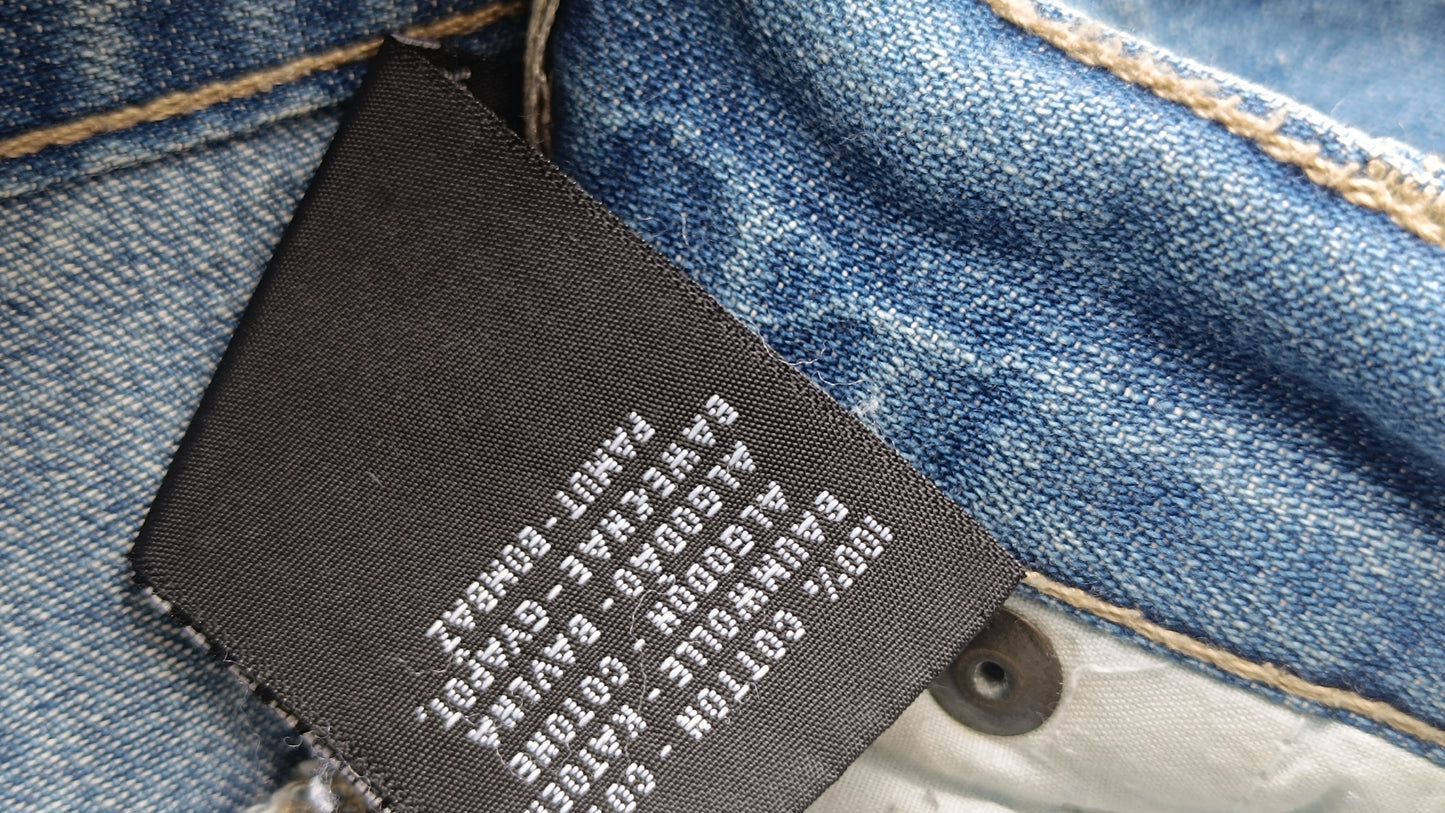 Vintage Canda Denim Jorts - 90s Y2K Baggy Blue Jean Shorts
