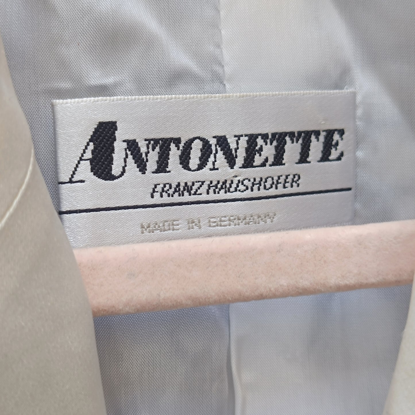 Antonette Vintage 90s Silk Polka Dot Blazer Dress - Made in Germany