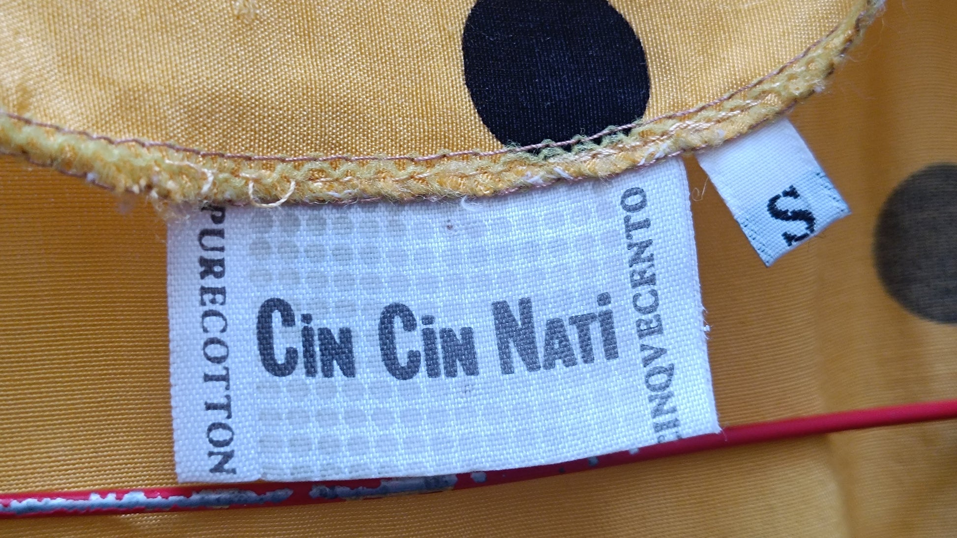 Vintage 1980s Polka Dot Blouse Yellow Black Statement Collar Avant Garde Shirt