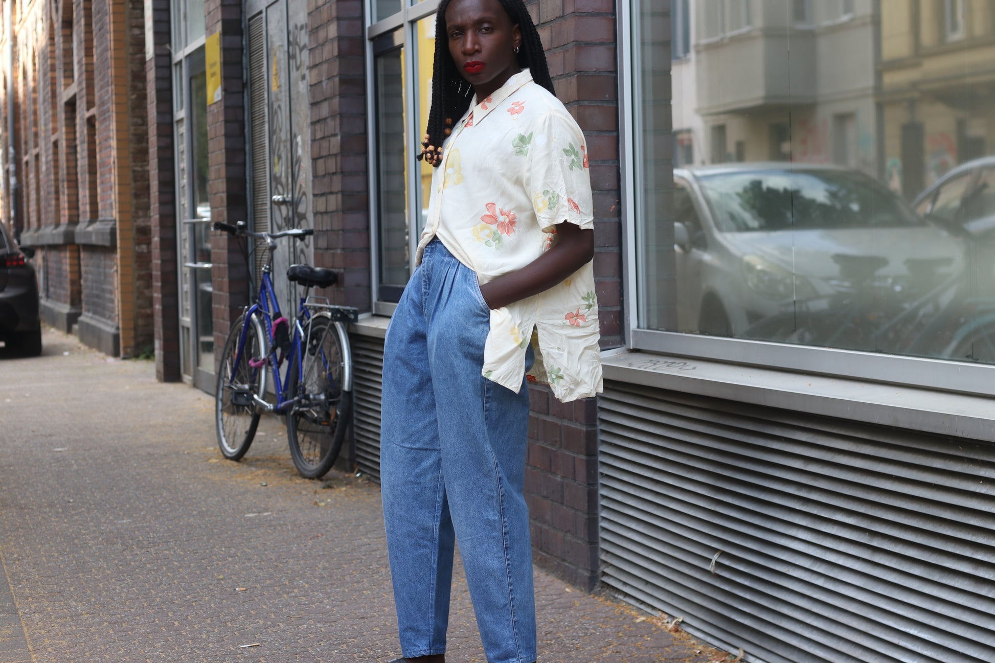Rosella Vintage Floral Blouse Made in England Retro 70s Short Sleeve Sun Shirt