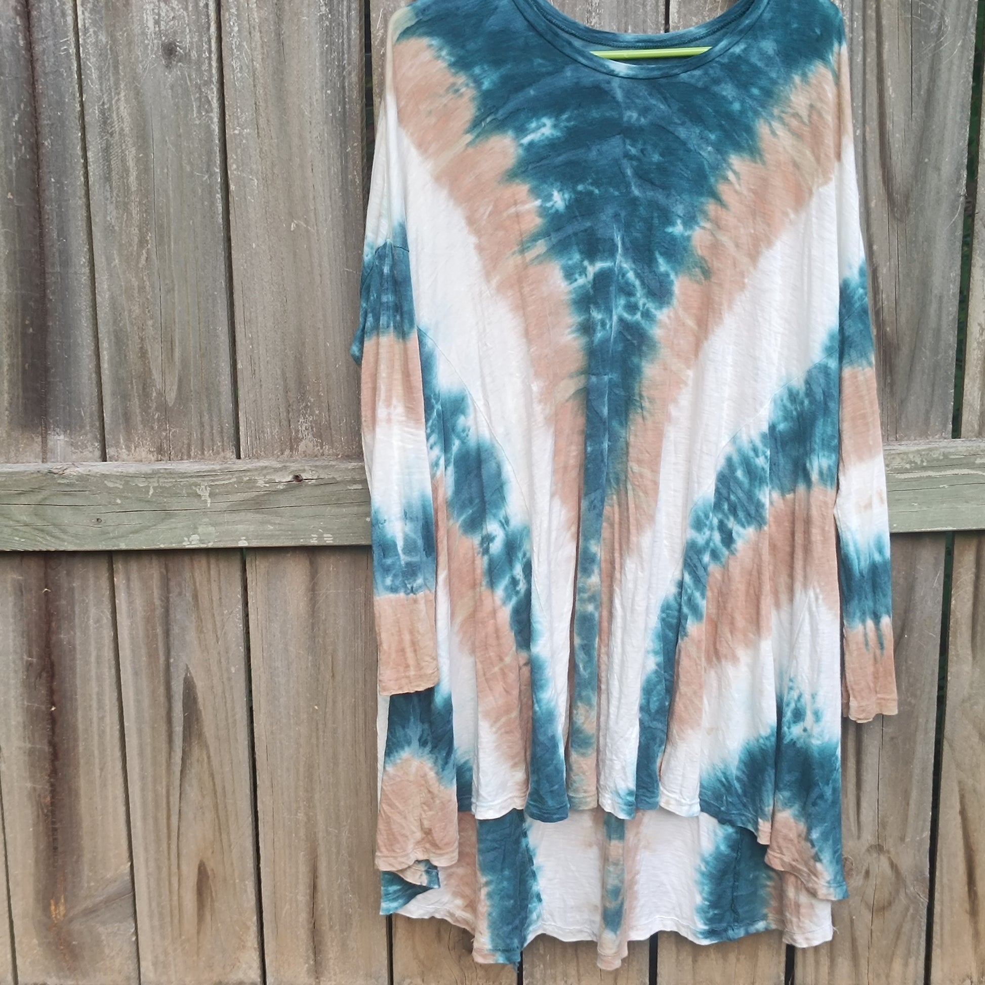 Show Me Your Mumu Mellow Tie Dye Tunic Top - Vintage 2010s Boho Dress