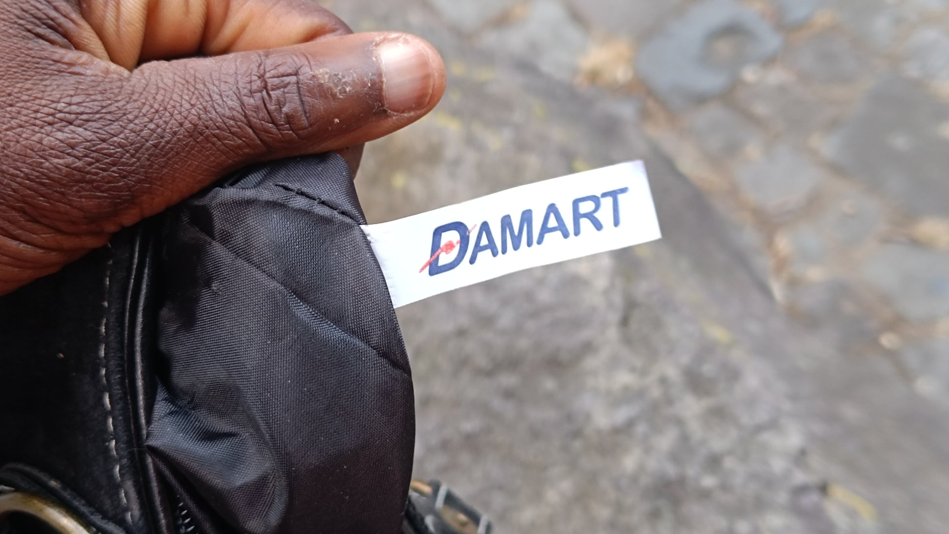 Damart Vintage 90s Black Suede Handbag - Retro Y2K Shoulder Bag