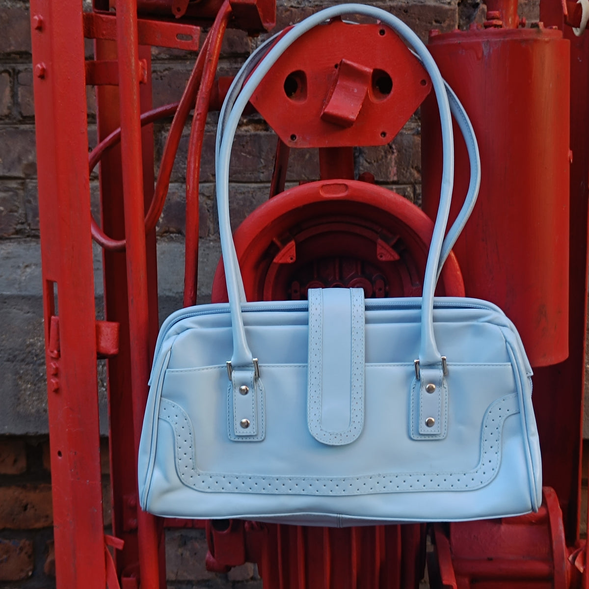 Baby Blue Shoulder Bag | Vintage Y2K West | Pastel
