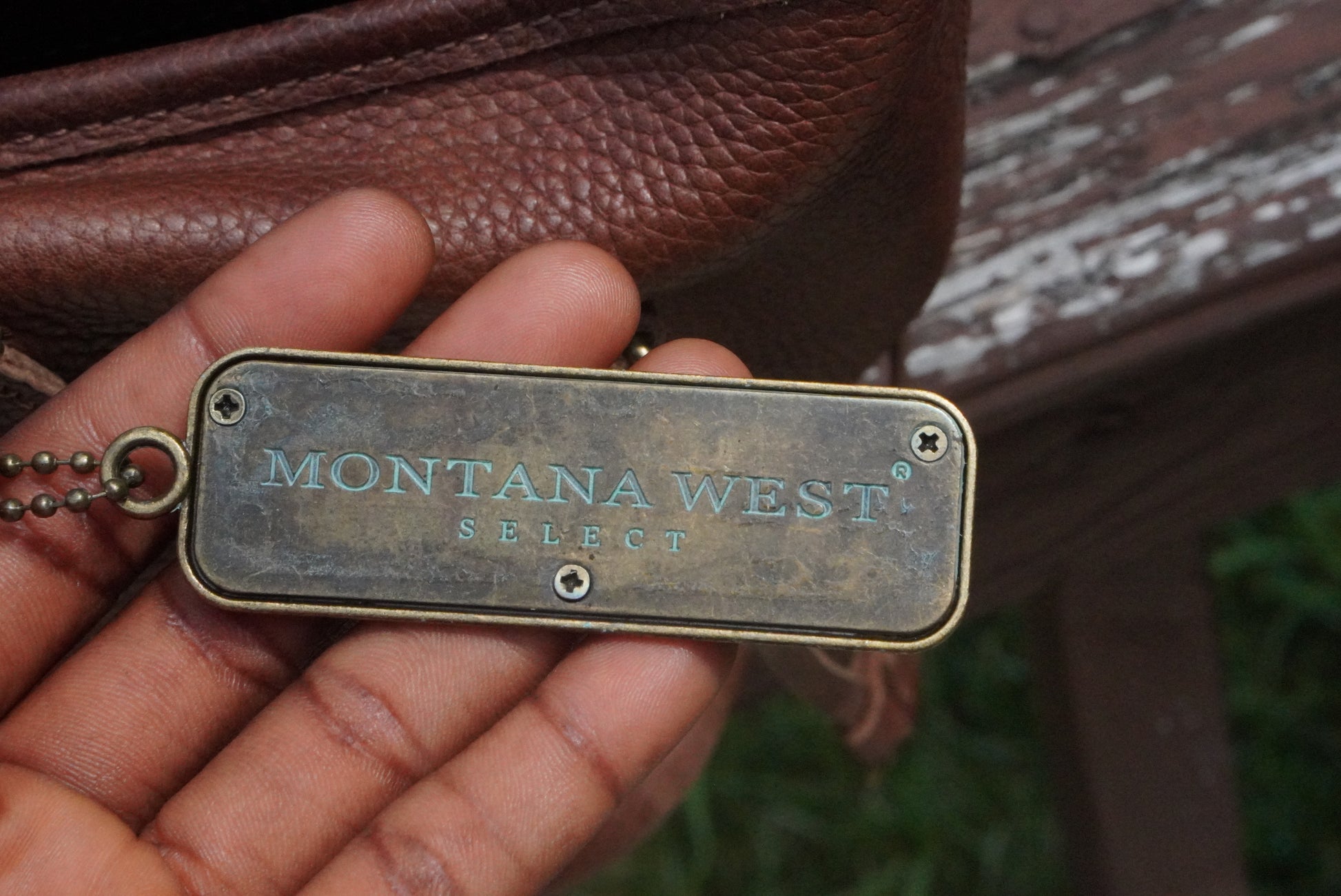 Y2k Vintage Montana West Brown Leather Tote Bag - Western Shoulder Bag