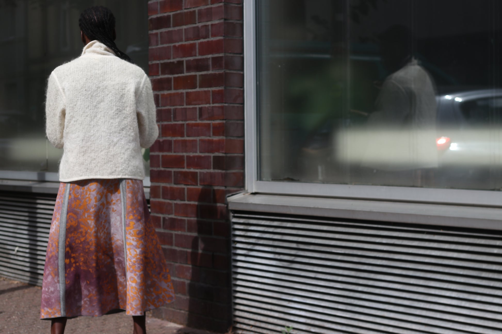 JOBIS Vintage Mohair Wool Jacket - 80s Cream Knit Cardigan Blazer