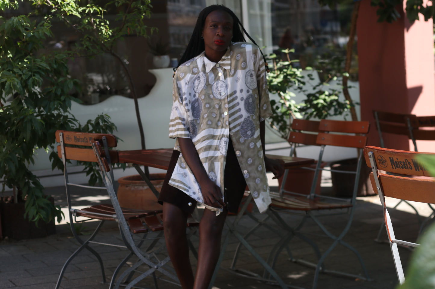 Vintage 90s Royal Thames Yacht Club Shirt - Beige Nautical Blouse