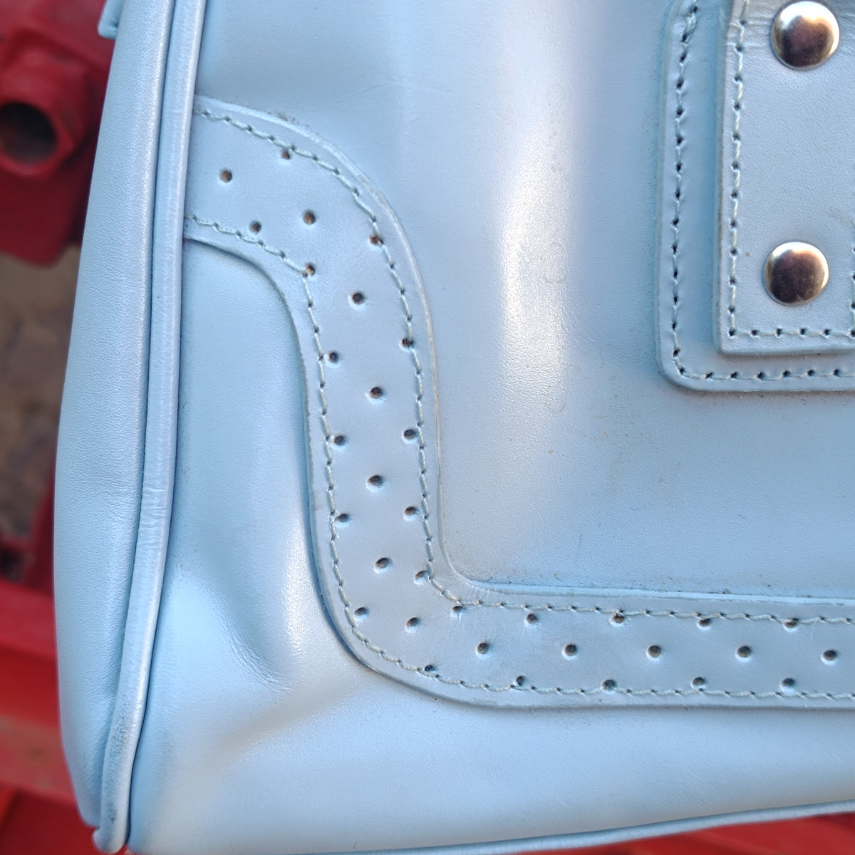 Baby Blue Shoulder Bag | Vintage Y2K West | Pastel