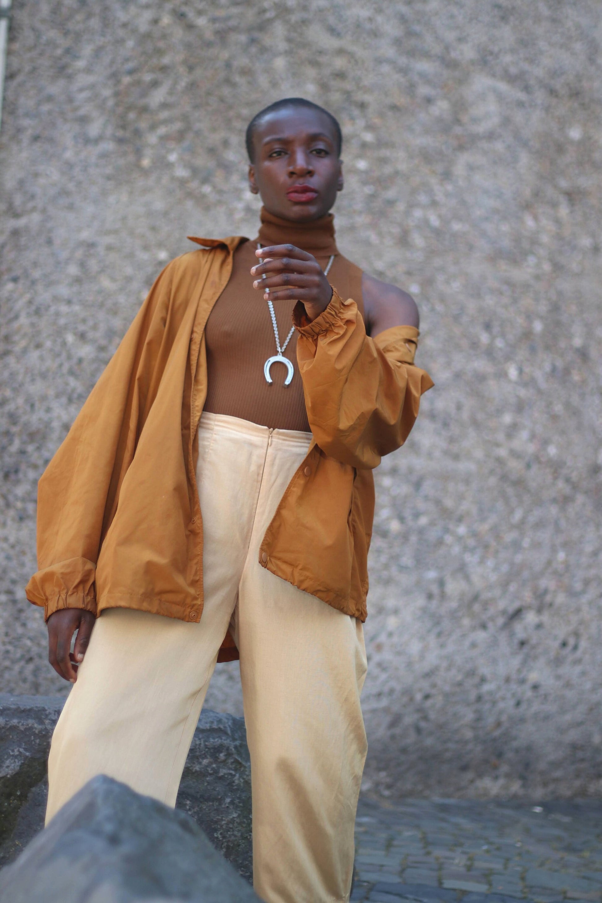 Vintage Linea tesini trousers| Linen blend beige pants| y2k minimalist pants| Capsule wardrobe essential