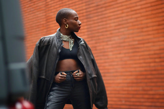 90s Leather Trousers| Vintage Biker Pants with laceup details| Women's Rock n Roll Trousers