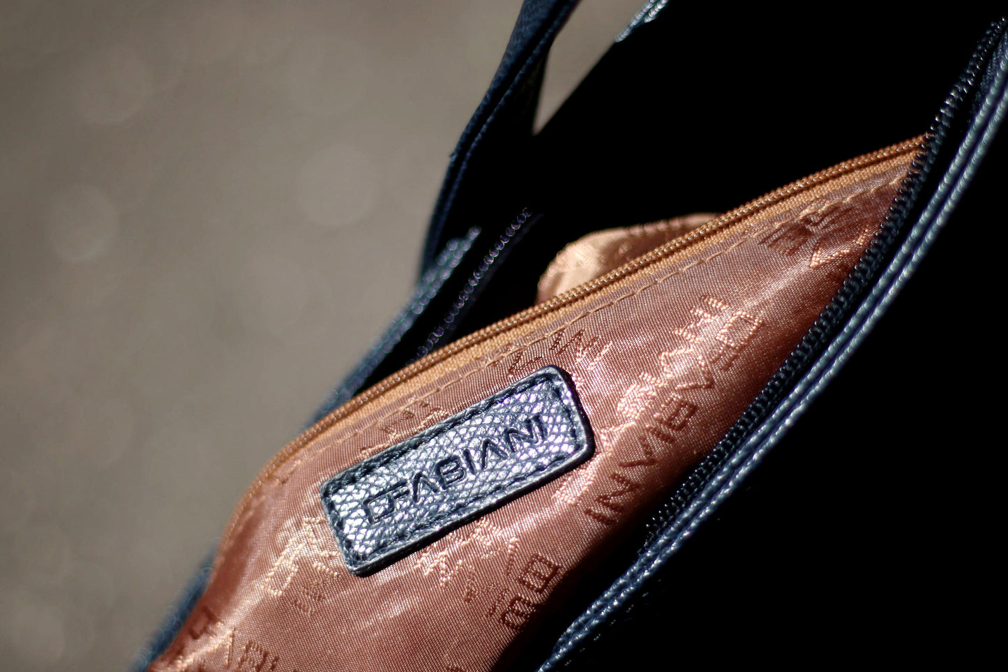 y2k Fabiani Handbag | Women's Vintage Minimalist Navy Shoulder bag | Capusule Wardrobe Mini Blue Bag