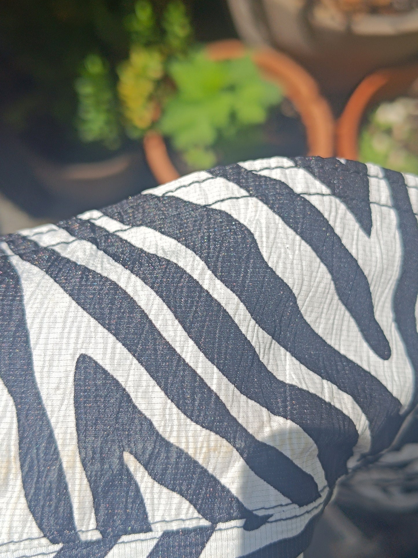 Zebra Print Jacket| 80s Monochrome Women's Lightweight Jacket| Atelier GS Sporty Animal Print Summer Coat| Black & White Zip Up Jacket