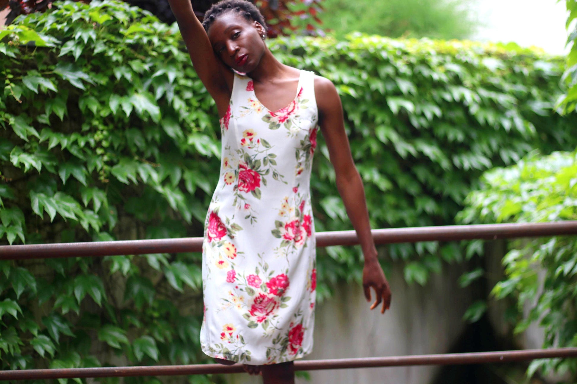 90s Sergio Cassini Dress | Vintage Sleeveless Summer Dress | Women's F Fashion and Fables 90s Sergio Cassini Dress | Vintage Sleeveless Summer Dress | Women's F Fashion and Fables